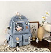 Load image into Gallery viewer, PEPPY #3 Waterproof Candy Color Backpack Set with Tiny Baby Cow