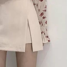 Laden Sie das Bild in den Galerie-Viewer, NOLA Side-slit Stretchy Irregular Mini Skirt Skort - Bali Lumbung