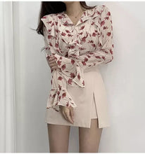 Laden Sie das Bild in den Galerie-Viewer, NOLA Side-slit Stretchy Irregular Mini Skirt Skort - Bali Lumbung