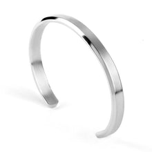 Load image into Gallery viewer, STEPH  Cuff Bangles Stainless Steel Unisex Bracelet - Bali Lumbung