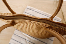 Load image into Gallery viewer, OTTO Weaving Handmade Straw Bag Handbag Tote Bag Shoulder Bag - Bali Lumbung