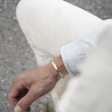 Load image into Gallery viewer, STEPH  Cuff Bangles Stainless Steel Unisex Bracelet - Bali Lumbung
