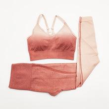 Load image into Gallery viewer, MARIS Gym Clothing for Woman Yoga Fitness Sets 2 or 3 Pieces Sports Bra or Long Sleeves Crop Top & Leggings