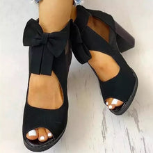 Load image into Gallery viewer, KATY Women's High Heels Square Bottom Ankle Buckle Strap Sandals