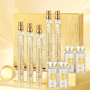 CATO Facial Essence with Active Collagen, Silk Thread Set with 24K Gold - Bali Lumbung