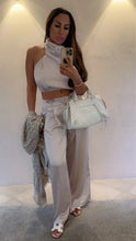 Load image into Gallery viewer, MAYA Stylish Two-Piece Pants Set with Sleeveless Top and Wide-Leg Pants