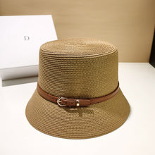 Indlæs billede til gallerivisning SARA Women&#39;s Summer Bucket Hat featuring Stylish Belt Accents