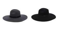 Laden Sie das Bild in den Galerie-Viewer, JARI Wide-Brimmed Fedora Hat with a Fashionable Look