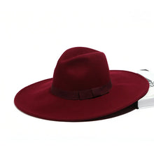 Cargar imagen en el visor de la galería, JARI Wide-Brimmed Fedora Hat with a Fashionable Look