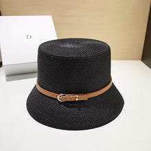 Laden Sie das Bild in den Galerie-Viewer, SARA Women&#39;s Summer Bucket Hat featuring Stylish Belt Accents