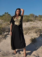 Laden Sie das Bild in den Galerie-Viewer, BRIG Kaftan Cover-Up Women Beachwear Swimsuit Cover-ups Bohemian Beach Dress