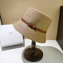 Cargar imagen en el visor de la galería, SARA Women&#39;s Summer Bucket Hat featuring Stylish Belt Accents