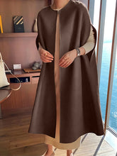 Cargar imagen en el visor de la galería, OKI Elegant Sleeveless Coat for Women is a Solid and Thick Korean Design