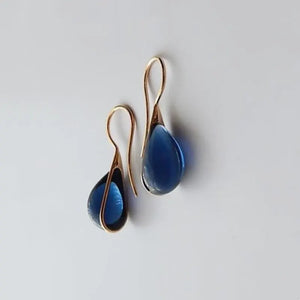 CASSANDRA Luxury Style Earrings with Faux Cat's Eye Stones