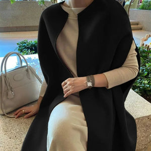 OKI Elegant Sleeveless Coat for Women is a Solid and Thick Korean Design