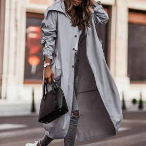 ANNE Stylish Jacket Designed as Alternatively Referred to as a Lady Trench Coat