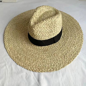 TRIXI Expertly Crafted Summer Hat with a Wide Brim and Made with Raffia