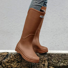 Load image into Gallery viewer, BLYTE #1 Ladies&#39; Waterproof Rain Boots with Anti-Slip Soles &amp; Fashionable Long Tube Design