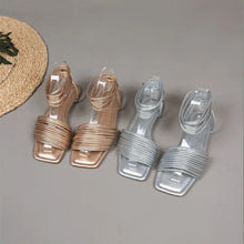 Cargar imagen en el visor de la galería, ELA #1 Summer Ankle Strap Casual Flat Open Toe Sandals