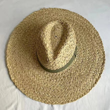 Cargar imagen en el visor de la galería, TRIXI Expertly Crafted Summer Hat with a Wide Brim and Made with Raffia