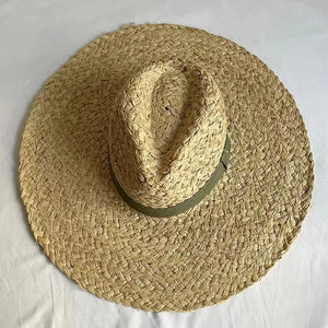 TRIXI Expertly Crafted Summer Hat with a Wide Brim and Made with Raffia