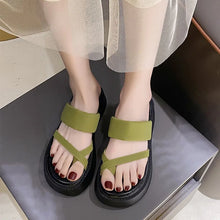 Afbeelding in Gallery-weergave laden, THEA #2 Women&#39;s Platform Wedges Slip-on Sandals