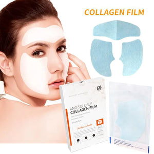 CATO #1 Sets of Water-Soluble Plant Base Collagen Film Gel Facial Mask for Anti-Aging