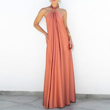 Cargar imagen en el visor de la galería, SHANE Elegant Backless Sleeveless Loose Waist Party Maxi Evening Dress