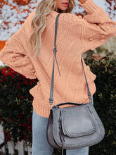 Cargar imagen en el visor de la galería, COSMO Fashionable, Loose-fitting Knitted Sweater with Ball Knit Design