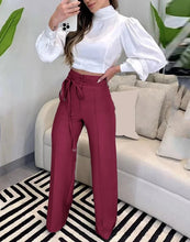 Indlæs billede til gallerivisning ZARE #2 High Waist Work Pants Are Perfect For Professional Attire