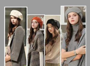 SAGE Women's Beret: Elegant, Beautiful, Luxurious, and Soft