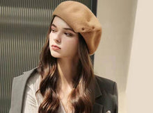 Load image into Gallery viewer, SAGE Women&#39;s Beret: Elegant, Beautiful, Luxurious, and Soft