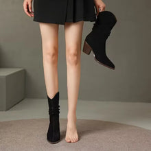 Laden Sie das Bild in den Galerie-Viewer, DIORA Winter Faux Fur Warm Mid Calf  Snow Boots - Bali Lumbung