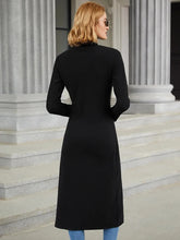 Load image into Gallery viewer, ARABEL Long Casual Solid Split Midi Loose Vestido Oversized Pullover Sweatshirt