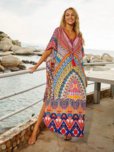Indlæs billede til gallerivisning BRIG Kaftan Cover-Up Women Beachwear Swimsuit Cover-ups Bohemian Beach Dress