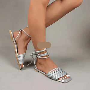 ELA #1 Summer Ankle Strap Casual Flat Open Toe Sandals