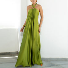 Cargar imagen en el visor de la galería, SHANE Elegant Backless Sleeveless Loose Waist Party Maxi Evening Dress