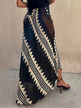 Afbeelding in Gallery-weergave laden, ANNALISE High Waist Boho Patchwork Print Skirt for Women