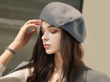 Load image into Gallery viewer, SAGE Women&#39;s Beret: Elegant, Beautiful, Luxurious, and Soft