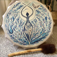 Indlæs billede til gallerivisning KAYDEN Vegan Shaman Tree Of Life Siberian Drum Spirit Handmade Crafts - Bali Lumbung