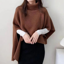 Afbeelding in Gallery-weergave laden, TELLA  Criss Cross Knitted Sweaters Casual Solid Loose Pullover Women V-Neck with Batwing Sleeve - Bali Lumbung