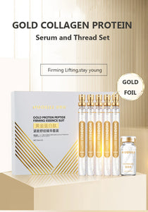 CATO Facial Essence with Active Collagen, Silk Thread Set with 24K Gold - Bali Lumbung