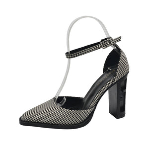 VIPER Women's Pump Pointed Toes featuring a Stylish, Chunky Heel Design - Bali Lumbung