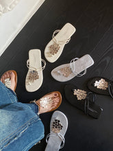 Load image into Gallery viewer, NOLLY Sequin Slippers for Women: Stylish &amp; Comfy Flat Sandals