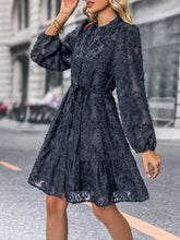 Indlæs billede til gallerivisning BREE Elegant Flare Sleeves Chiffon Mini Dress