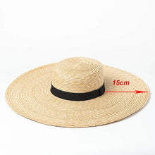 Cargar imagen en el visor de la galería, DELLA Oversized Beach Hat For Women With Big Brim
