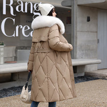Laden Sie das Bild in den Galerie-Viewer, DAWN Elegant Skirted Soft Faux Leather Long Trench Overcoat