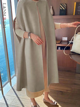 Cargar imagen en el visor de la galería, OKI Elegant Sleeveless Coat for Women is a Solid and Thick Korean Design