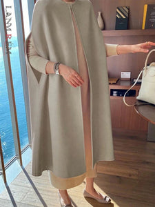 OKI Elegant Sleeveless Coat for Women is a Solid and Thick Korean Design