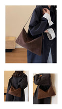 Load image into Gallery viewer, CORA #2 Women&#39;s Suede Clutch Bag for Shoulder/Crossbody